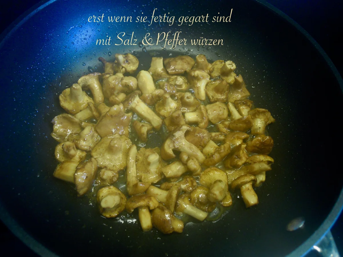 Sommersalat mit lauwarmen Pfifferlingen - Rezept - Bild Nr. 6