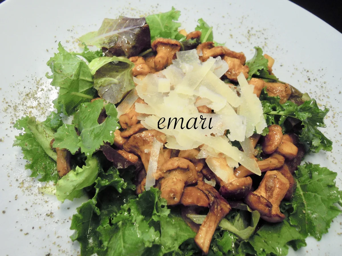 Sommersalat mit lauwarmen Pfifferlingen - Rezept - Bild Nr. 11