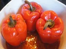 Rezept: Gefüllte und gebackene rote Paprika Bild Nr. 2 Gefüllte und gebackene rote Paprika - Rezept - Bild Nr. 2