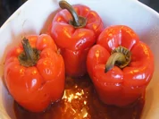 Rezept: Gefรผllte und gebackene rote Paprika Bild Nr. 2 Gefรผllte und gebackene rote Paprika - Rezept - Bild Nr. 2