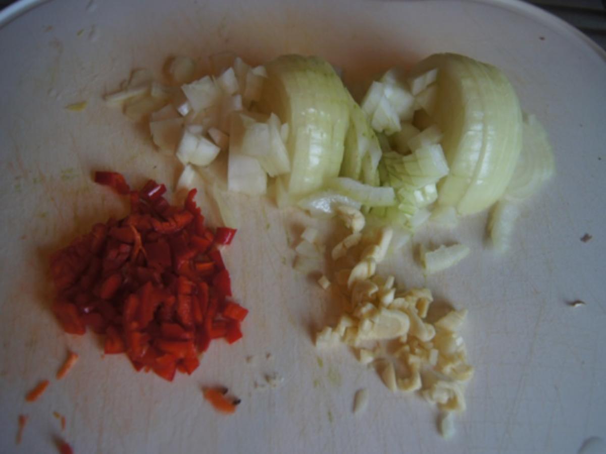 Gefüllte und gebackene rote Paprika - Rezept - Bild Nr. 7