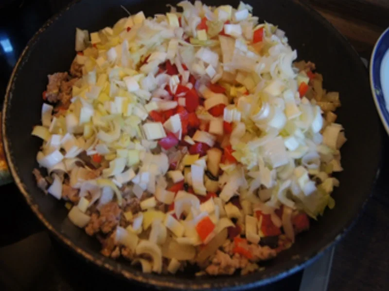 Gefüllte und gebackene rote Paprika - Rezept - Bild Nr. 8