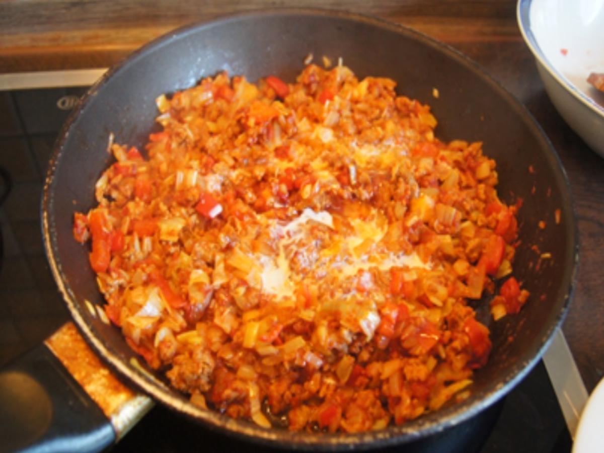 Gefüllte und gebackene rote Paprika - Rezept - Bild Nr. 11
