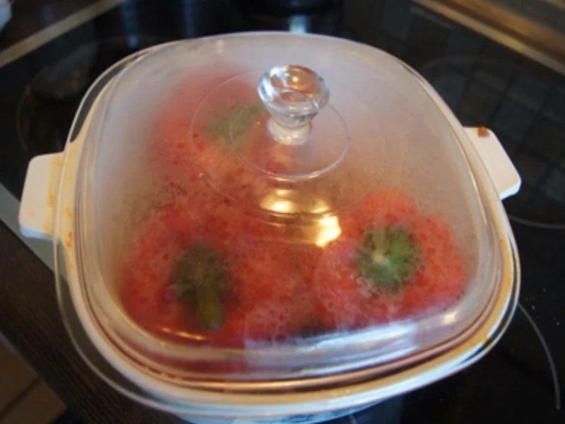 Gefüllte und gebackene rote Paprika - Rezept - Bild Nr. 14