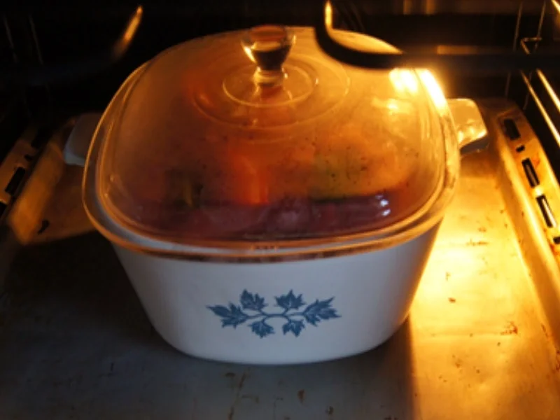 Gefüllte und gebackene rote Paprika - Rezept - Bild Nr. 16