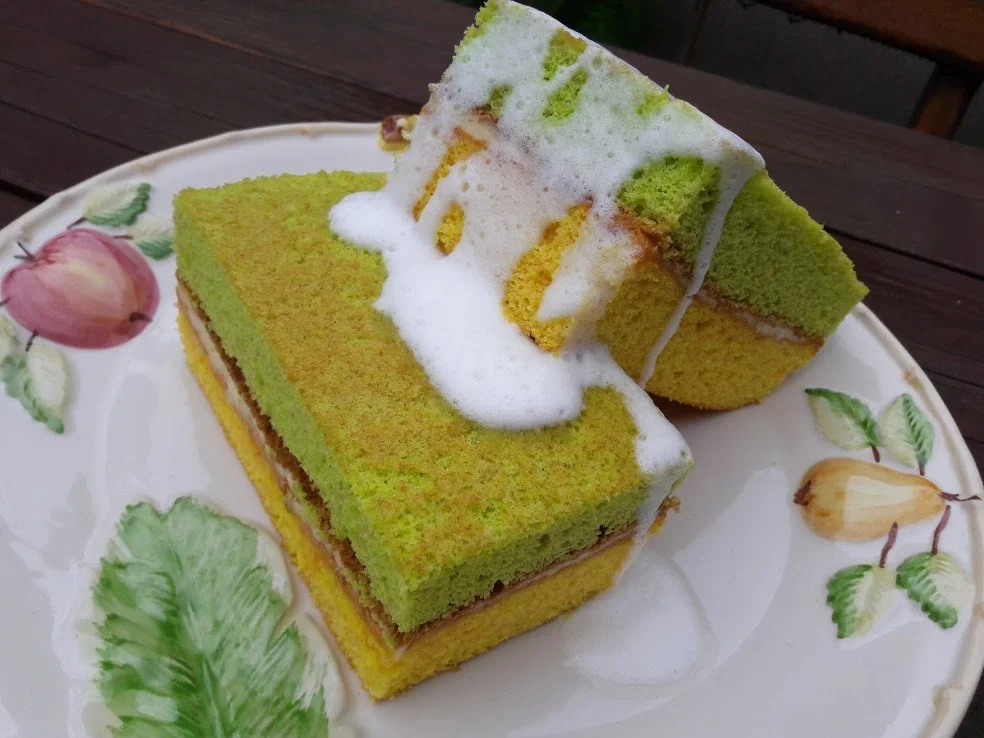 Rezept: Spülschwamm - Zitronenkuchen Bild Nr. 10907 Spülschwamm - Zitronenkuchen - Rezept - Bild Nr. 10907