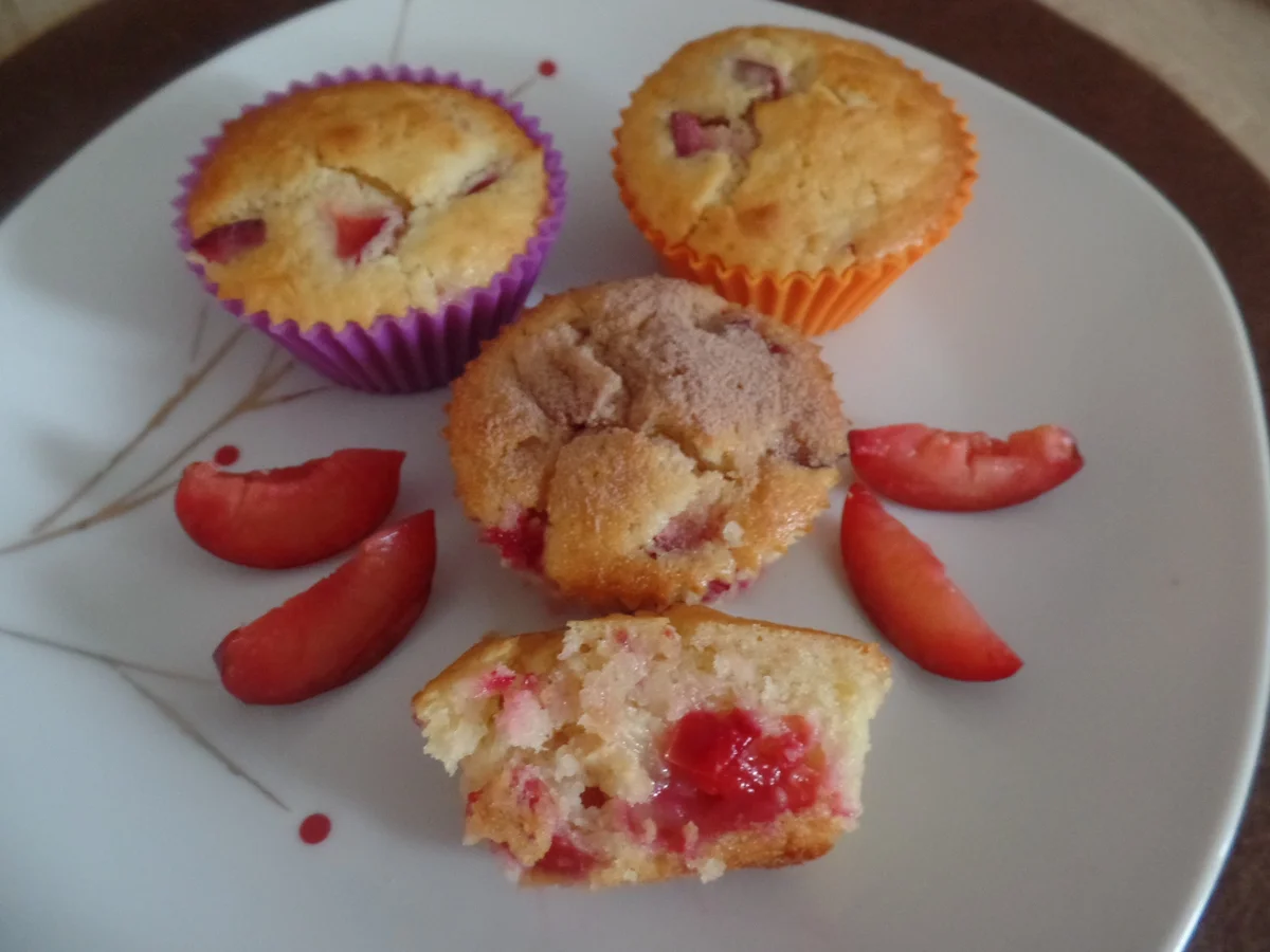 Zwetschgen -Muffins - Rezept - Bild Nr. 10904