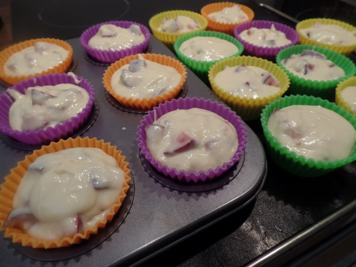 Zwetschgen -Muffins - Rezept - Bild Nr. 10913