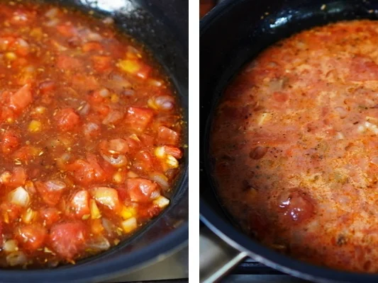 Italienischer Nudelauflauf mit Auberginen und Tomaten - Rezept - Bild Nr. 8