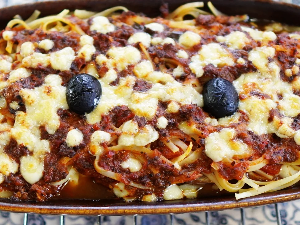 Italienischer Nudelauflauf mit Auberginen und Tomaten - Rezept - Bild Nr. 12