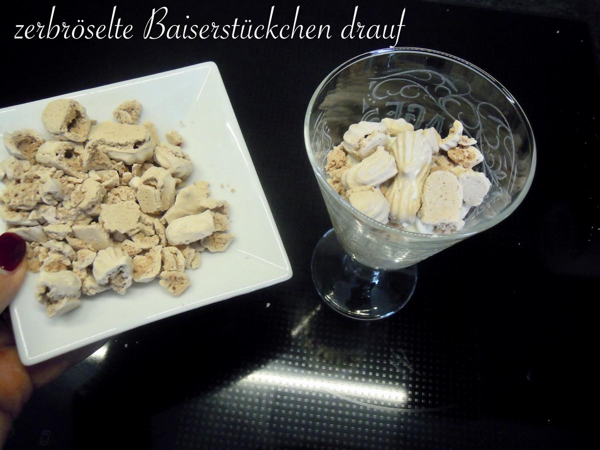 Kaffee Dessert Creme mit Baiserstückchen - Rezept - Bild Nr. 8