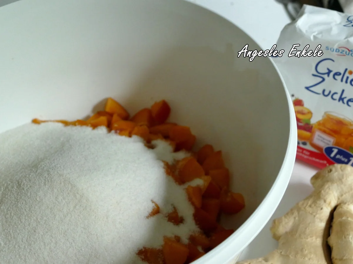 Ingwer-/Aprikosen-Marmelade - Rezept - Bild Nr. 4