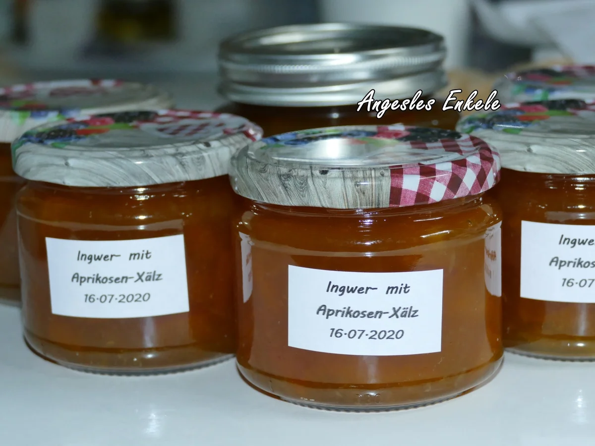 Ingwer-/Aprikosen-Marmelade - Rezept - Bild Nr. 8