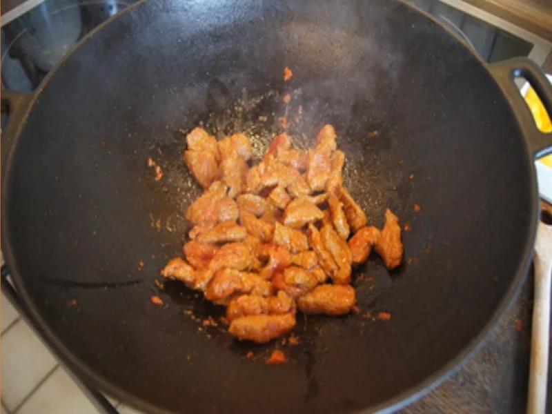 Rezept: Hüftsteak mit Zitronengras und gelber Basmatireis Bild Nr. 10 Hüftsteak mit Zitronengras und gelber Basmatireis - Rezept - Bild Nr. 10