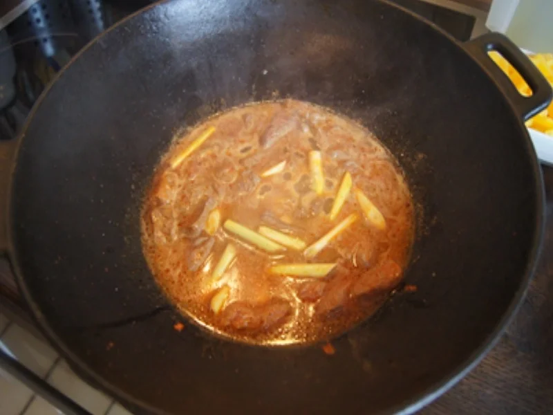 Rezept: Hüftsteak mit Zitronengras und gelber Basmatireis Bild Nr. 15 Hüftsteak mit Zitronengras und gelber Basmatireis - Rezept - Bild Nr. 15