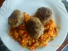 Hackbällchen mit Gemüsereis - Rezept - Bild Nr. 2