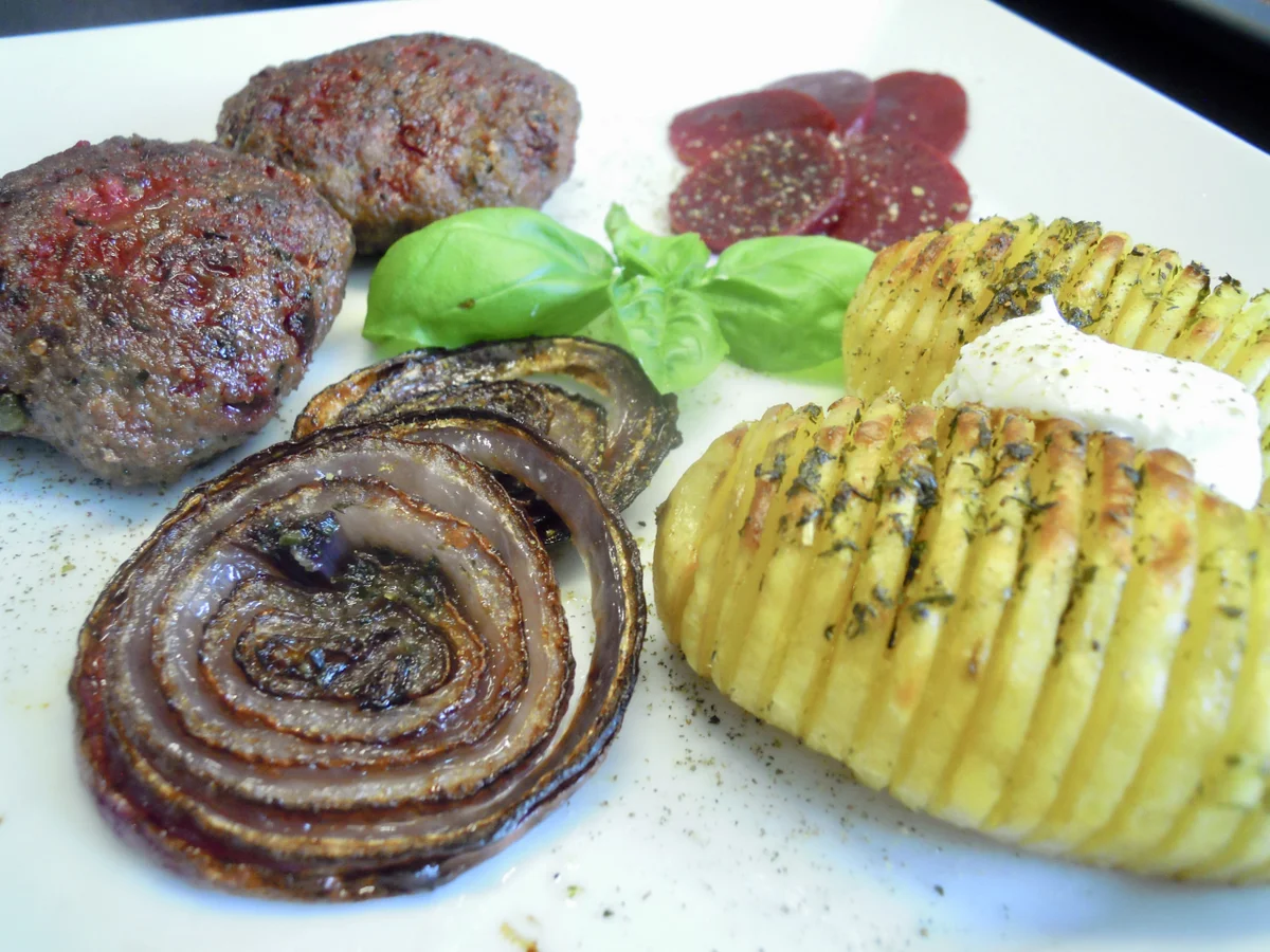 Rezept: Schwedische Kartoffeln und gebackene Zwiebelringe Bild Nr. 11 Schwedische Kartoffeln und gebackene Zwiebelringe - Rezept - Bild Nr. 11