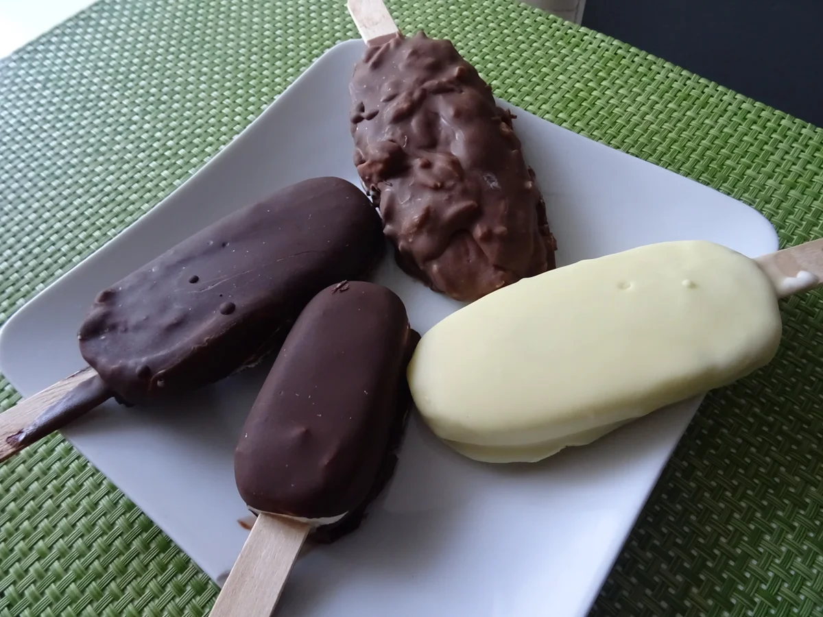Eis am Stiel nach "Magnum-Art", drei Sorten - Rezept - Bild Nr. 2