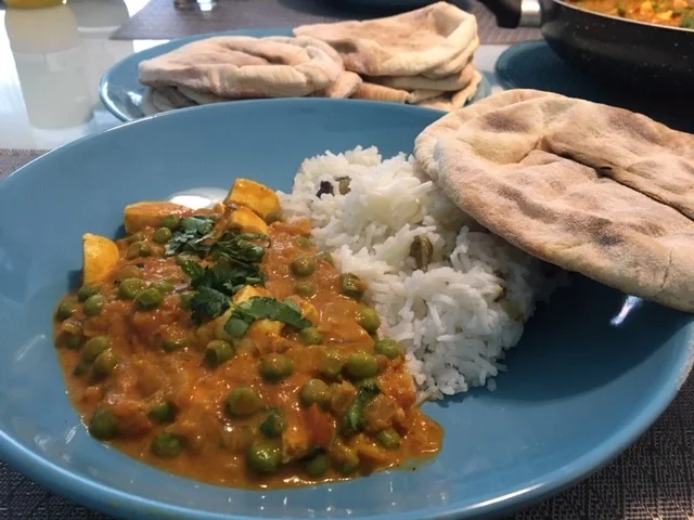 Rezept: Matar Paneer Bild Nr. 2 Matar Paneer - Rezept - Bild Nr. 2