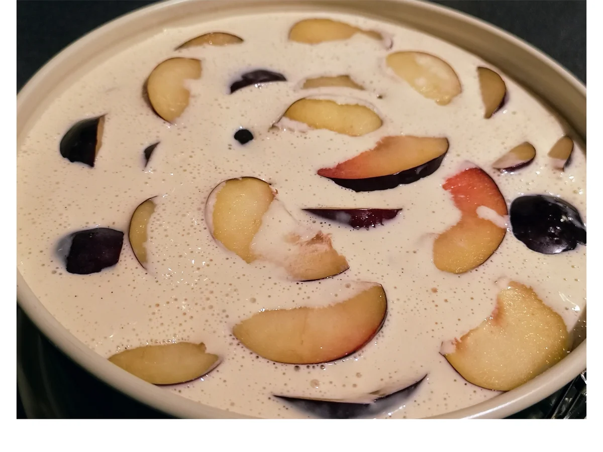 Rezept: BiNe` S KÄSEKUCHEN MIT PFLAUMEN Bild Nr. 4 BiNe` S KÄSEKUCHEN MIT PFLAUMEN - Rezept - Bild Nr. 4