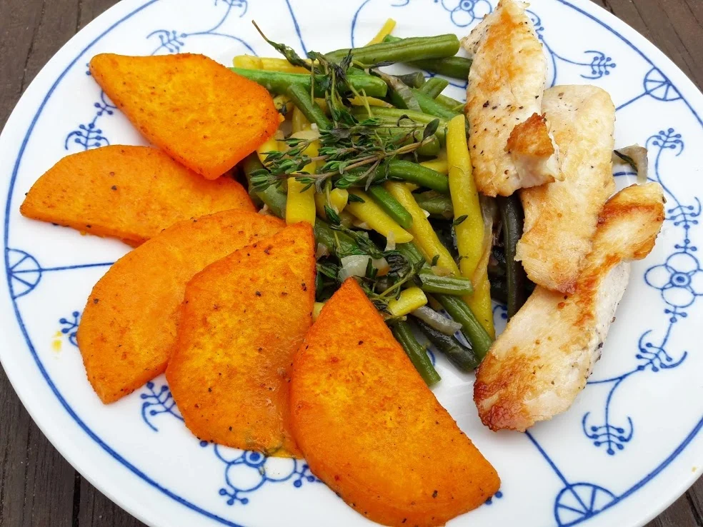 Hähnchenfilet mit bunten Bohnen - Rezept - Bild Nr. 3