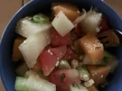 Melonen-Salat mit Feta - Rezept - Bild Nr. 2