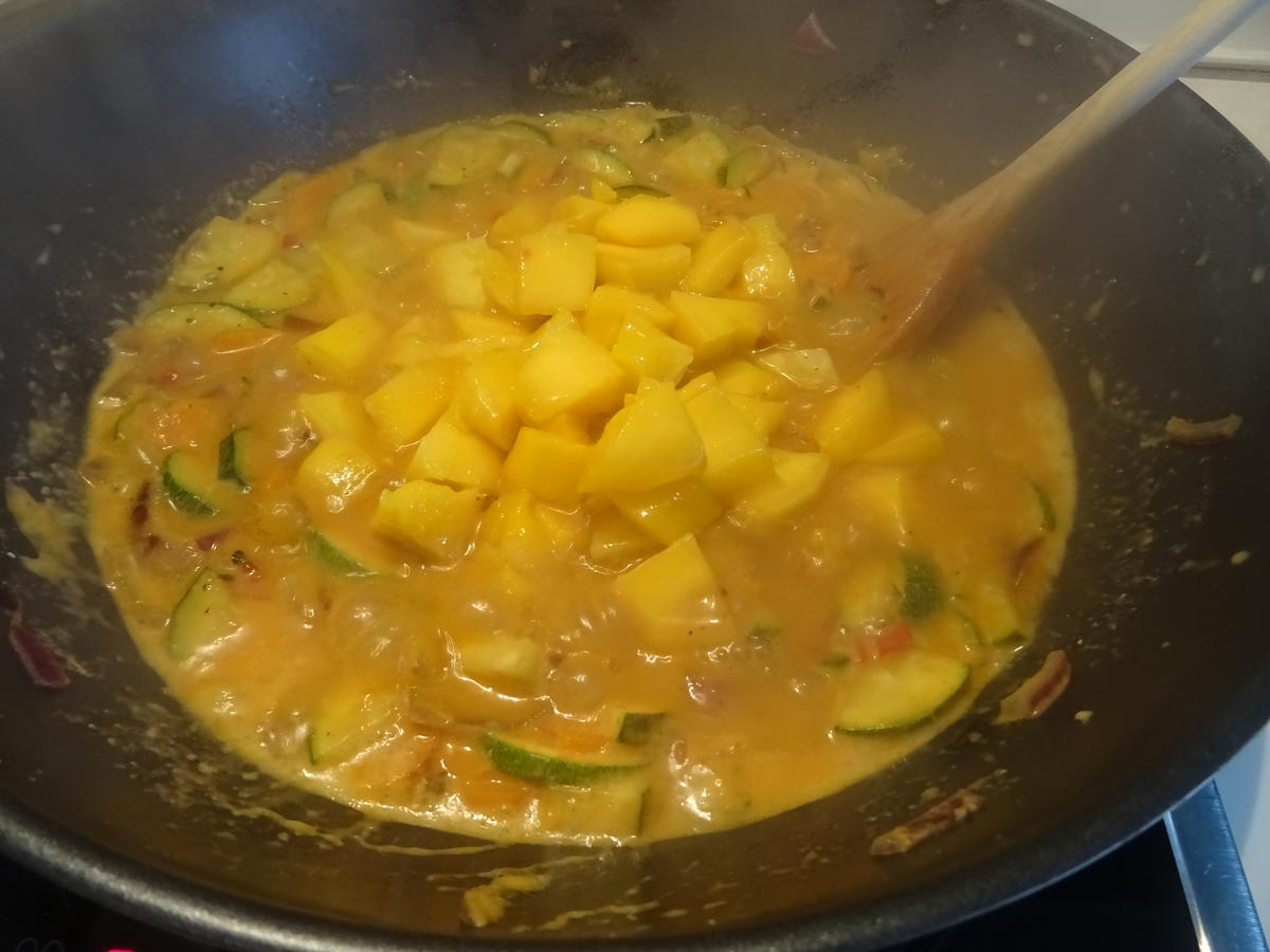 Fisch-Kokos-Curry mit Mango - Rezept - Bild Nr. 10915
