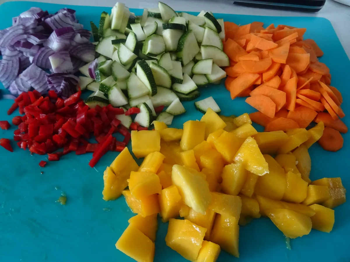 Fisch-Kokos-Curry mit Mango - Rezept - Bild Nr. 10918