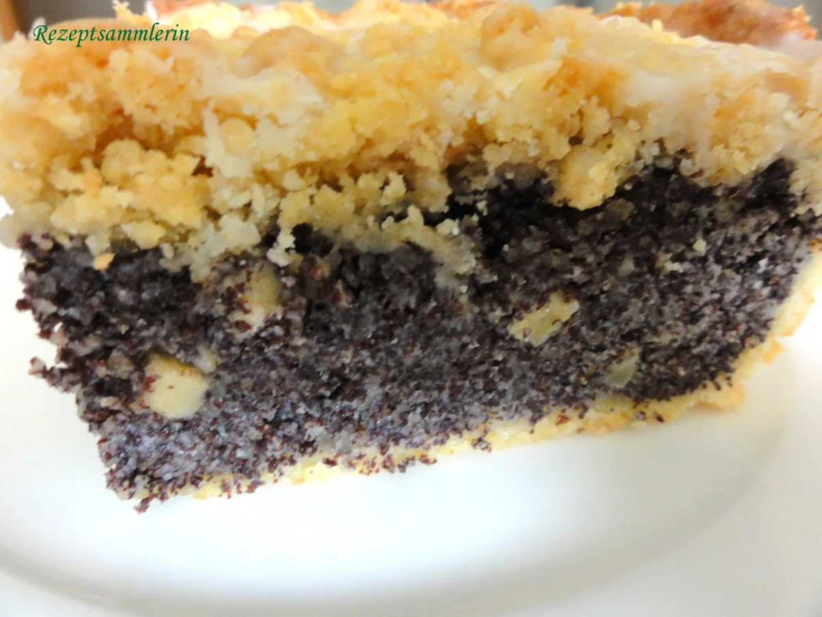Rezept: Mürbeteig: MOHN ~ APFEL ~ TORTE x 2 Bild Nr. 2 Mürbeteig: MOHN ~ APFEL ~ TORTE x 2 - Rezept - Bild Nr. 2