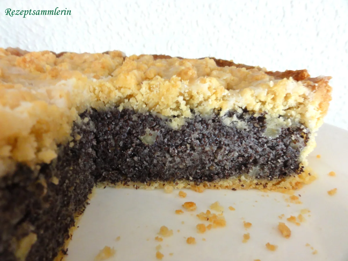 Rezept: Mürbeteig: MOHN ~ APFEL ~ TORTE x 2 Bild Nr. 7 Mürbeteig: MOHN ~ APFEL ~ TORTE x 2 - Rezept - Bild Nr. 7