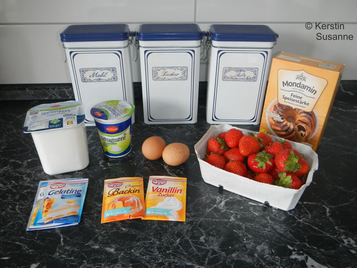 Rezept: Erdbeer-Sahne-Torte Bild Nr. 10915 Erdbeer-Sahne-Torte - Rezept - Bild Nr. 10915