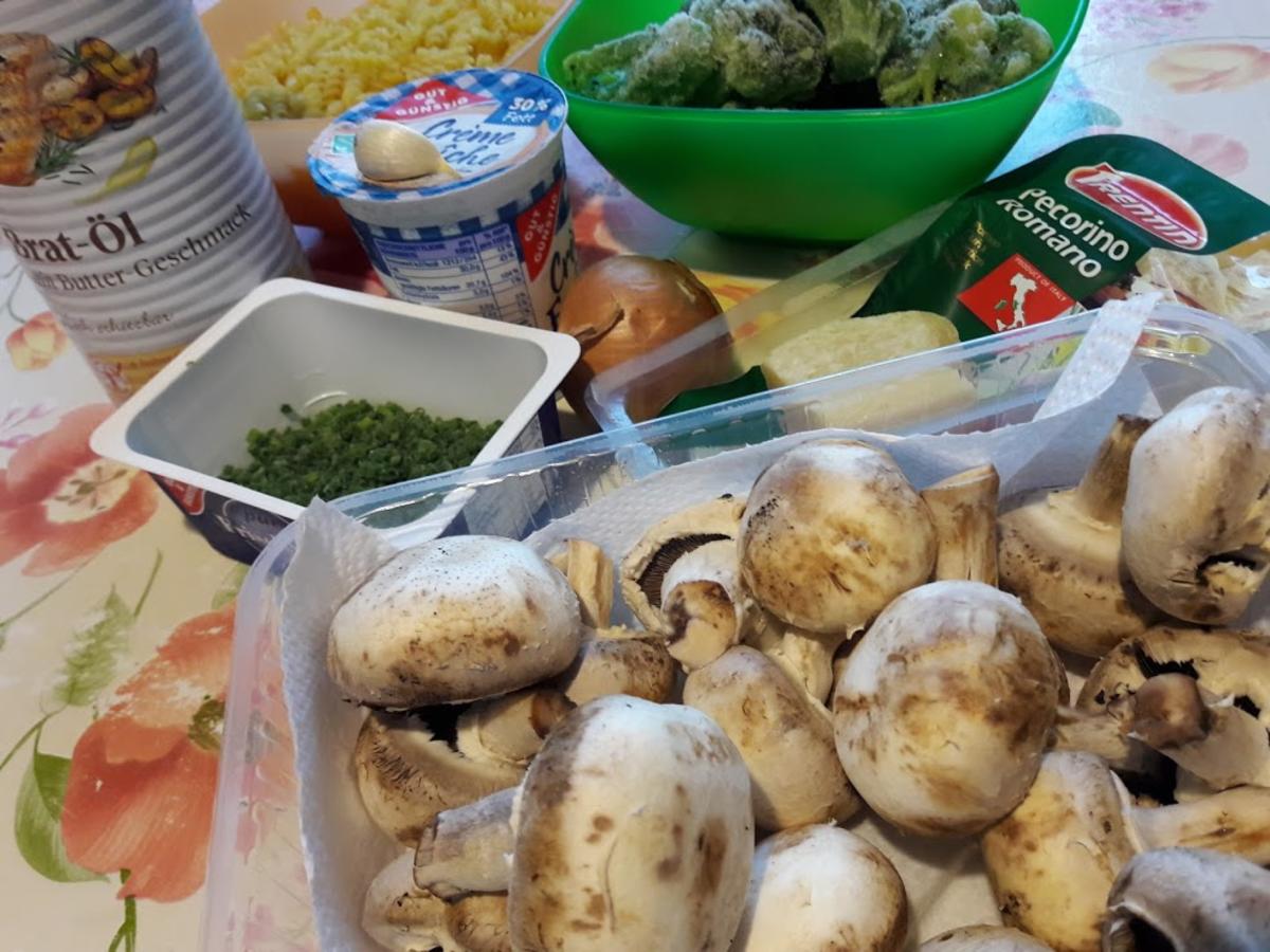 Nudeln mit Pilze und Broccoli - Rezept - Bild Nr. 4