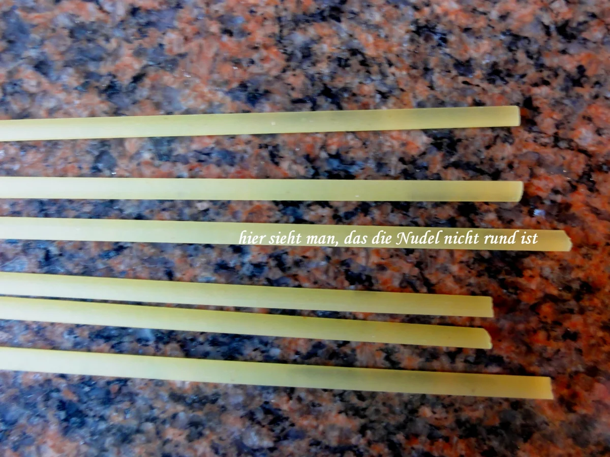 Rezept: Pasta: BAVETTE zu BOLOGNESE - SAUCE Bild Nr. 5 Pasta: BAVETTE zu BOLOGNESE - SAUCE - Rezept - Bild Nr. 5