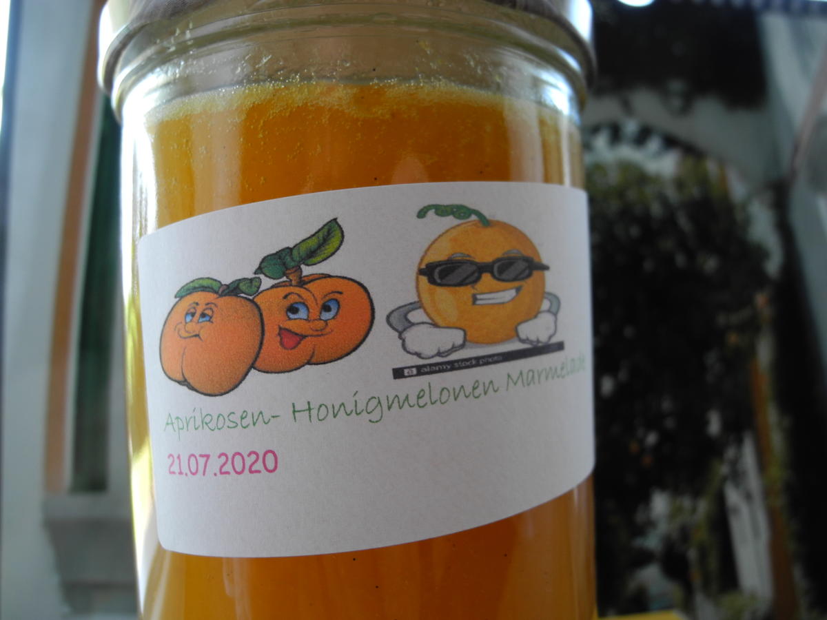 Aprikosen-Honigmelonen-Marmelade - Rezept - Bild Nr. 2