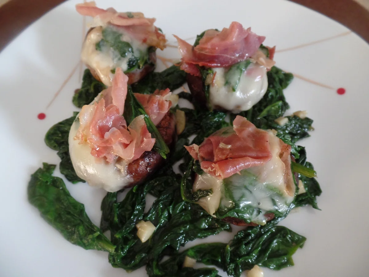 Gefüllte Champignons - Rezept - Bild Nr. 10925