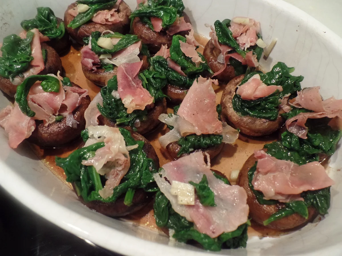 Gefüllte Champignons - Rezept - Bild Nr. 10935