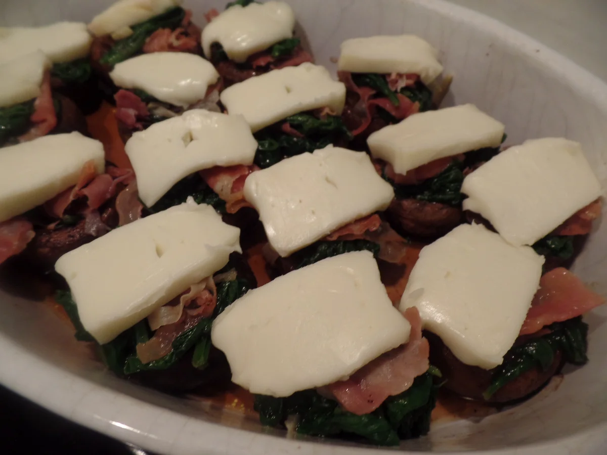 Gefüllte Champignons - Rezept - Bild Nr. 10936