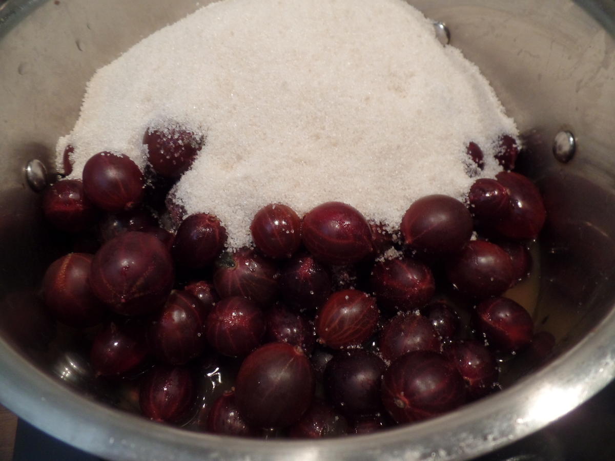 Rote Stachelbeer Marmelade - schnell & einfach - von Sheeva1960 Rote Stachelbeer Marmelade - schnell & einfach - von Sheeva1960