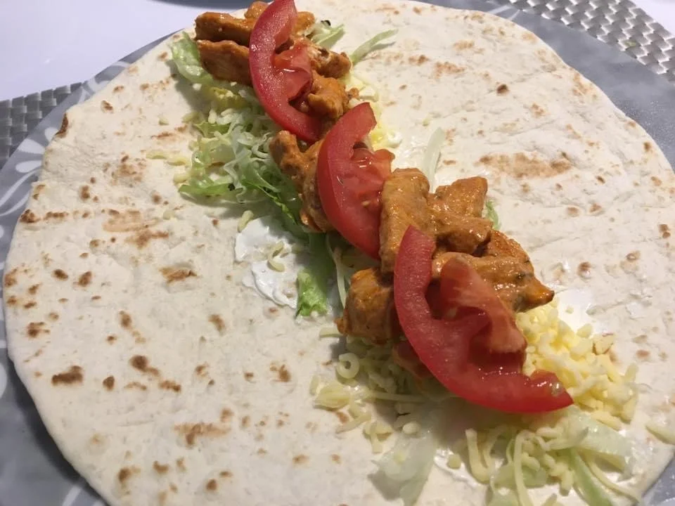 Rezept: Hähnchen-Wrap Bild Nr. 4 Hähnchen-Wrap - Rezept - Bild Nr. 4