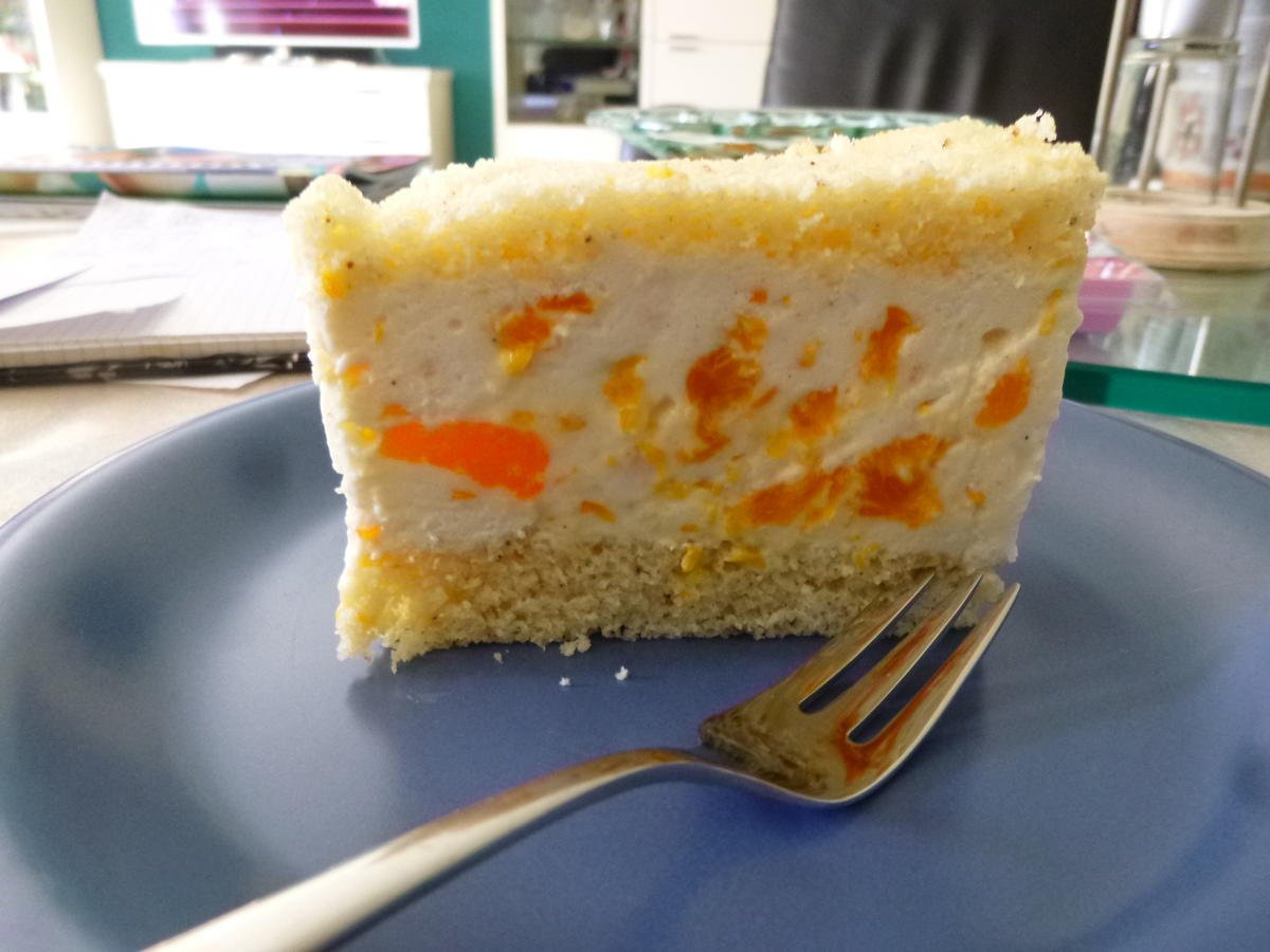 Käse - Sahne - Torte mit Mandarinen - Rezept - Bild Nr. 2