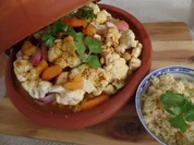 Gemüse-Tajine mit Aprikosen und Couscous - Rezept - Bild Nr. 10961