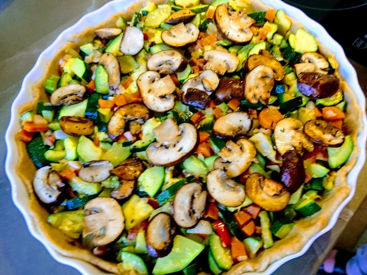 Rezept: Zucchini-Speckquiche Bild Nr. 10 Zucchini-Speckquiche - Rezept - Bild Nr. 10