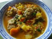 Gemüse-"Bowl" leicht scharf, mit Einlage - Rezept - Bild Nr. 10954