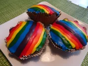 Rainbow-Schoko-Muffins - Rezept - Bild Nr. 2