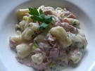 Gnocchi in Käse-Sahnesoße mit Schinken - Rezept - Bild Nr. 2