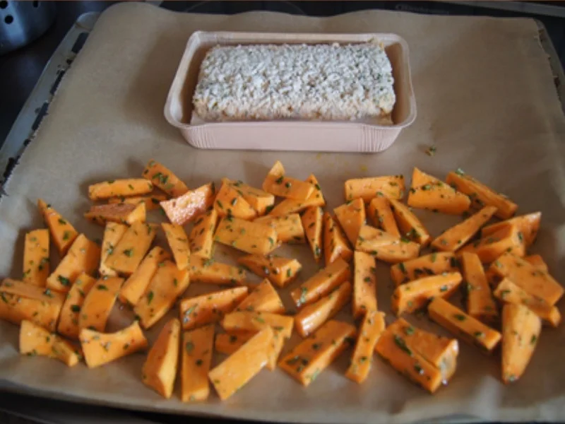 Schlemmerfilet mit Brokkoli und Süßkartoffelspalten - Rezept - Bild Nr. 9