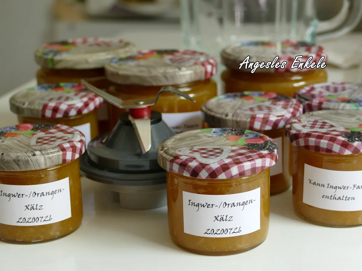 Orangen-Ingwer-Marmelade 'schwäbisch'*) - Rezept - Bild Nr. 10