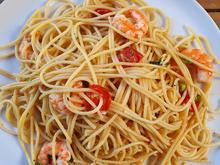 Spaghetti mit bayerischer Garnele und Tomaten - Rezept - Bild Nr. 2