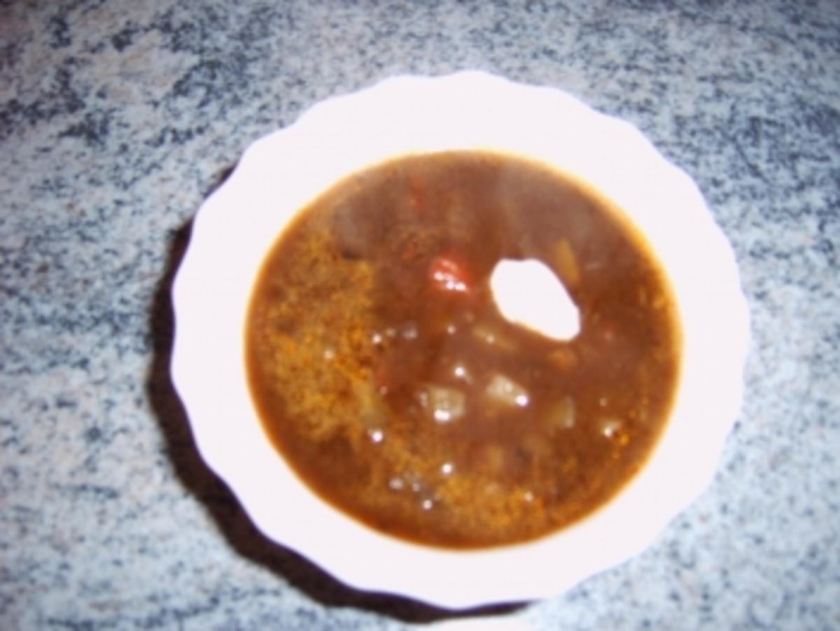 Scharfe Gulaschsuppe - Rezept mit Bild - kochbar.de