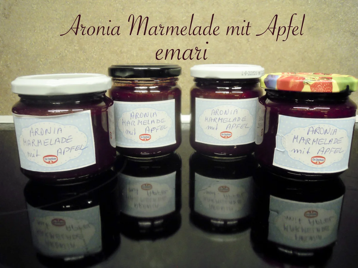 Rezept: Aronia Marmelade und Aronia Sirup Bild Nr. 27 Aronia Marmelade und Aronia Sirup - Rezept - Bild Nr. 27